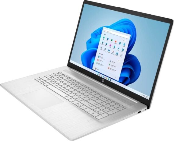 HP Laptop FHD de 17,3 polegadas, AMD Ryzen 5 5500U (Beat i5-10500) 6 núcleos até 4,0 GHz, 8 GB de RAM, SSD NVMe de 256 GB, USB-C, teclado numérico, impressão digital, HDMI, webcam, WiFi, Win 10S - Image 2