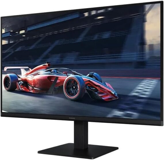 Monitore o jogador Samsung 27 "FHD, 100 Hz, HDMI, VGA, Preto, S3 - Image 2