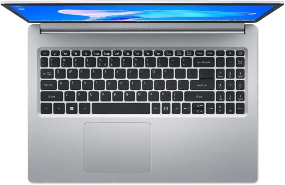 Notebook Acer Aspire5 A515-45-R36L AMD RYZEN7 5700U 12 GB RAM (AMD RADEON) 512GB SSD 15,6 ”LED IPS FULL HD Prata Teclado numérico Independente Linux Gutta - Image 2
