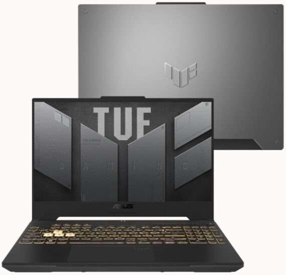 Notebook Asus TUF Gaming F15, Intel Core i5, 16 GB, 512 GB SSD, Keeps, RTX3050, Tela 15,6 "FHD, Mecha Gray - FX507ZC4 -HN232 - Image 2