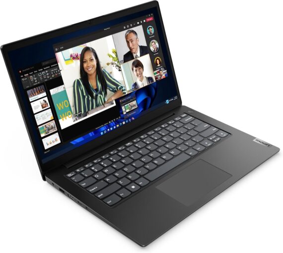 Notebook Lenovo V14 G4 AMN AMD RYZEN 3 7320U 8GB 256GB SSD DOS 14 " - 83GE000CBR PRETO - Image 2