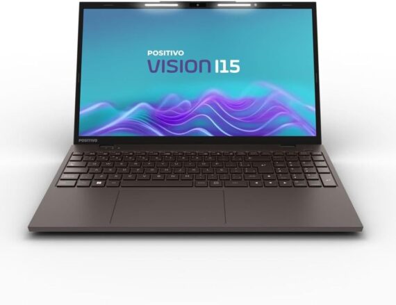 Notebook Positivo Vision I15 Lumina Bar, Core I3, 11th, 8GB 512GB SSD, Tela 15" Polegadas, Full Hd Antirreflexo, Windows 11 - Cinza - Image 2