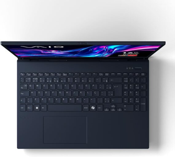 Notebook VAIO FE16 AMD Ryzen 5-5625U Linux 8GB RAM 256GB SSD Wi-Fi 6 Tela 16'' IPS WUXGA Antirreflexo - Cinza Grafite - VJFE69F11X-B0411H - Permite upgrade de memória RAM e SSD - Image 2