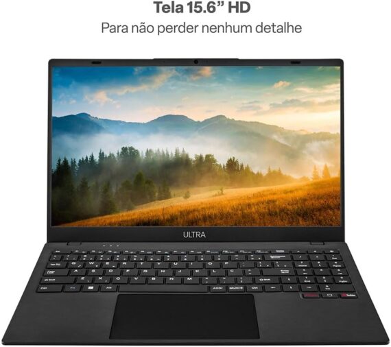 Notebook, Windows 11 Home, Tela 15,6 Pol HD, Celeron N4020C, Memória 4GB/128GB, Microsoft 365, Ultra - Ub261 - Image 2