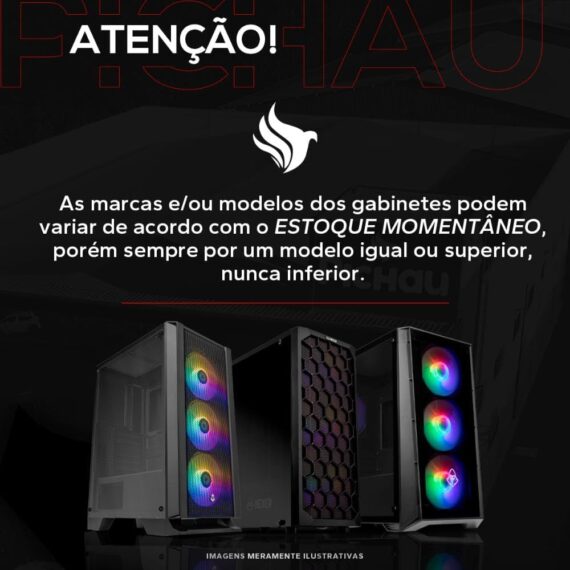 PC Gamer Mancer, AMD Ryzen 5 3400G, RX Vega 11, 8 GB DDR4, SSD 240GB, Fonte 400W 80 Plus - Image 2
