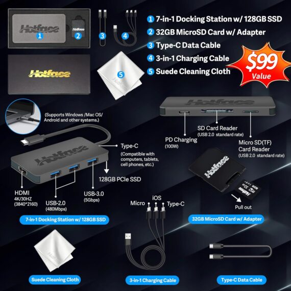 Samsung Chromebook Plus 2 em 1 com tela sensível ao toque FHD de 12,2", Intel Dual-Core, 4GB RAM, 224GB de armazenamento (64GB eMMC + 160GB com dock), caneta stylus, mouse sem fio, prateado - Image 2