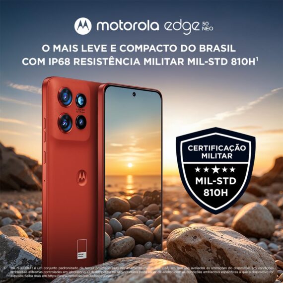 Smartphone Motorola Edge 50 NEO 5G - 256 GB 16GB (RAM de 8 GB+8 GB de RAM) 50MP Sony Camera Moto AI UltrarreSistencia Militar - Grisaille Vegan Leather - Image 2