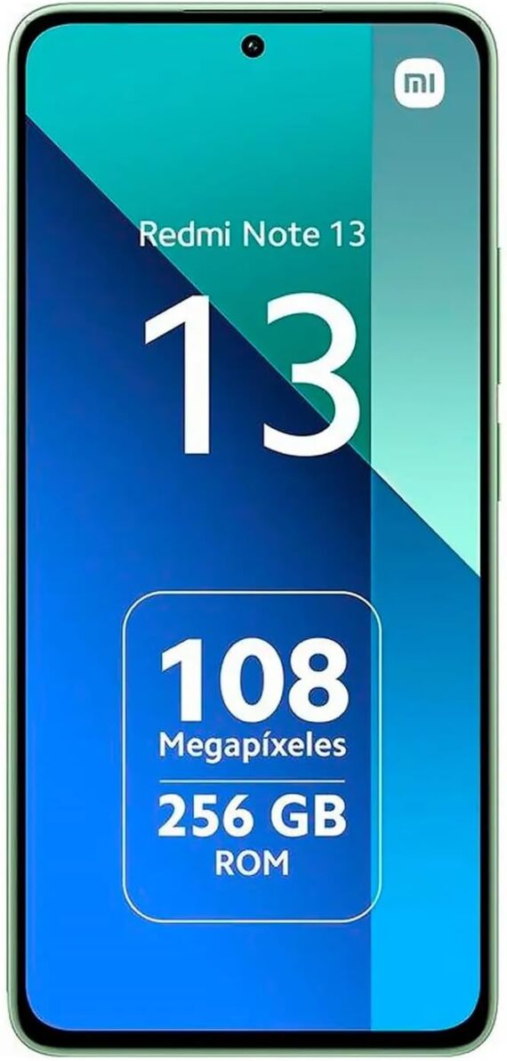 Smartphone Xiaomi Redmi Nota 13 8+ 256g poderoso Snapdragon® Performance 120Hz FHD+ Display AMOLED 33W Carregamento rápido com Bateria de 5000mAh no NFC (verde) - Image 2
