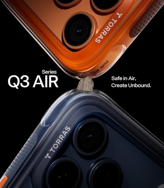 TORRAS Ostand Q3 Air para telefone 17 Pro capa de proteção 16.0 cm B azul - Image 2